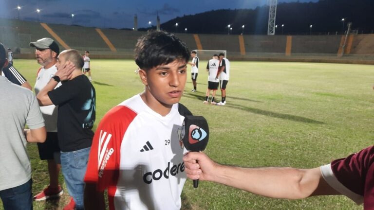 Agustín Valdéz, el catamarqueño que sueña con llegar a la primera de River