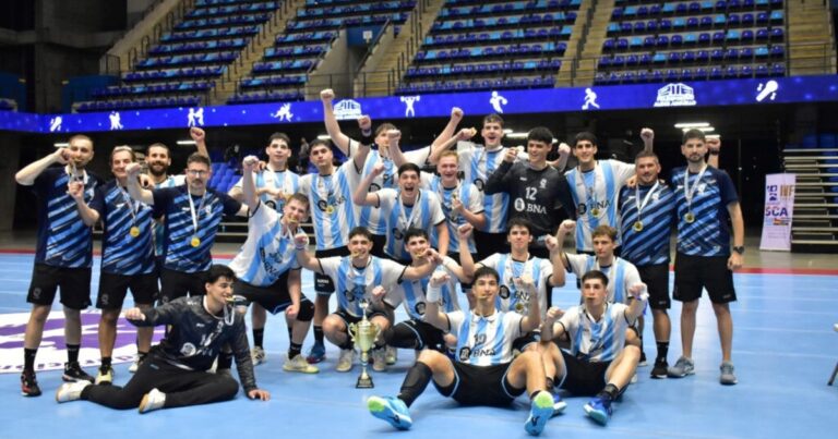Argentina ya conoce a sus rivales para el Mundial de handball Sub 21