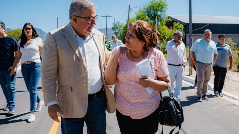 Urbanización: más calles de Belén ya cuentan con pavimento
