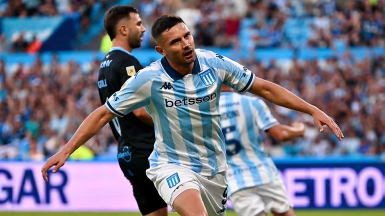 Racing se lució y goleó a Belgrano en el Cilindro de Avellaneda