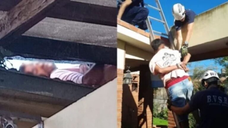 Córdoba: Intento entrar a robar por el techo y quedó atrapado
