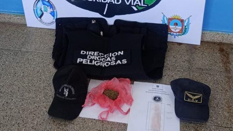 Secuestraron droga en un operativo de control en Valle Viejo