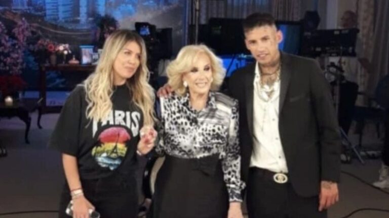 Hay boda? L-Gante le confesó a Mirtha Legrand si tiene planes de casamiento con Wanda Nara