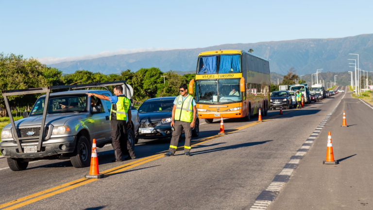 Operativo de control vehicular en Valle Viejo