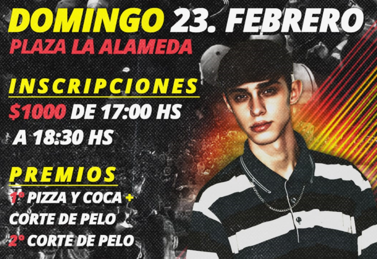 Evento de rap a beneficio del músico Doble00 en La Alameda