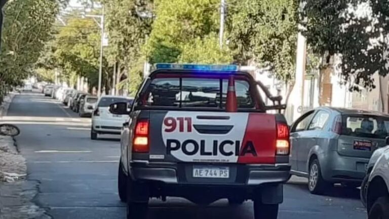 Operativo de seguridad en el sector Sur de la Capital