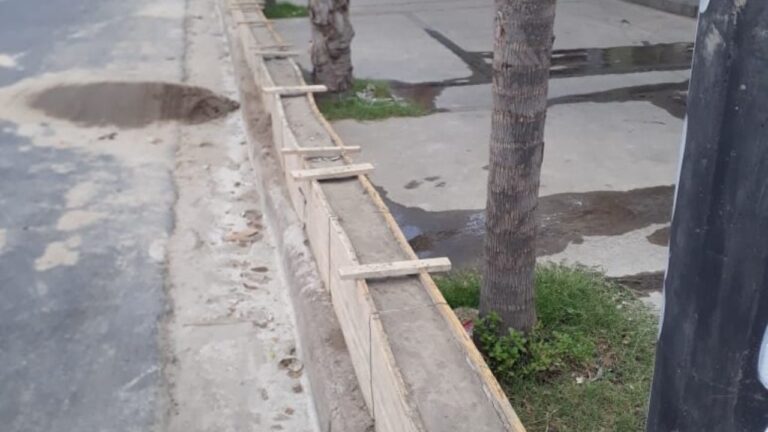 «Se complica el cruce de vereda…»