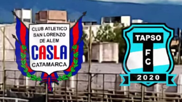 San Lorenzo vs Tapso F.C por el Torneo Provincial