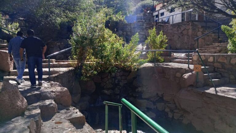 Intensas lluvias afectaron al Complejo Termal de Fiambalá