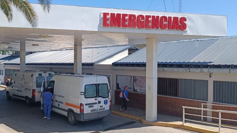 Sufrió graves heridas al caerle mampostería de un edificio céntrico en la cabeza
