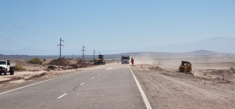 Ruta Nacional 60: avanzan los trabajos de reconstrucción tras los daños causados por las lluvias