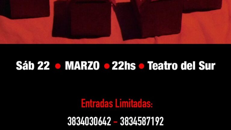 Este sábado presentan la obra «La Marcha de las Luciérnagas» en el Teatro del Sur