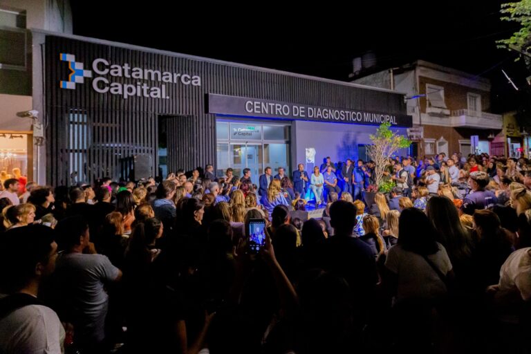 Inauguró el Centro de Diagnóstico Municipal