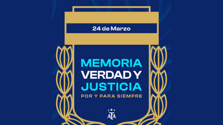 El fútbol argentino se expresó en el Día de la Memoria por la Verdad y la Justicia