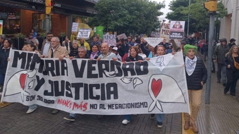 Catamarca también marchó por la Memoria, la Verdad y la Justicia