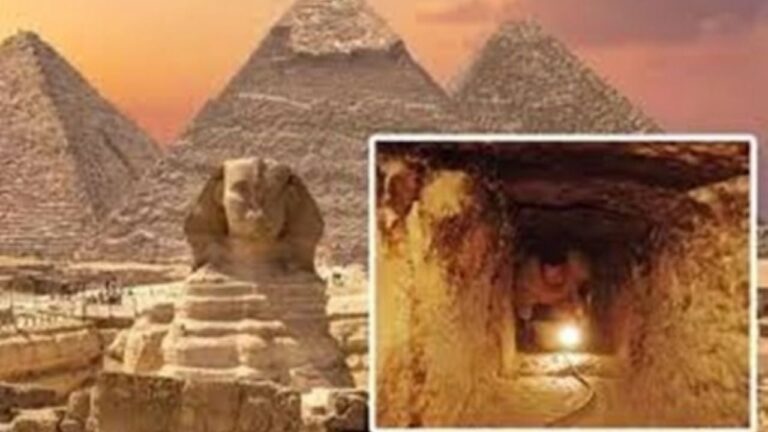 Científicos descubren una ciudad subterránea bajo las pirámides de Egipto