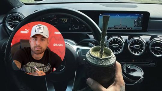 Un futbolista se mostró manejando a 172km/h y explotaron las redes sociales