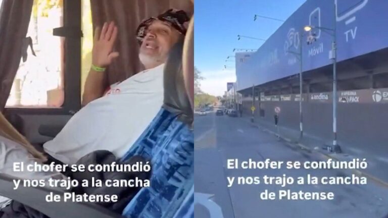 Insólito viaje: hinchas de Huracán volvían tristes y el micro los dejó en la cancha de Platense