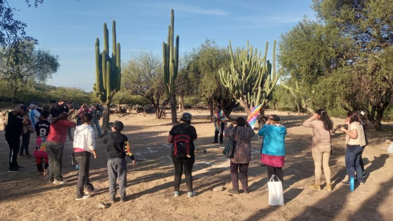 Pacha Raymi en el Pueblo Perdido: ritual para honrar a la Pachamama