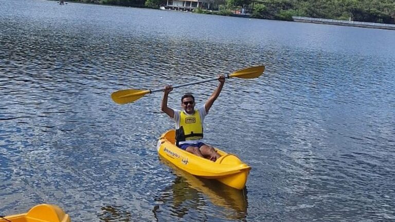 Kayak, hidrobicis y tirolesa para disfrutar en el dique El Jumeal