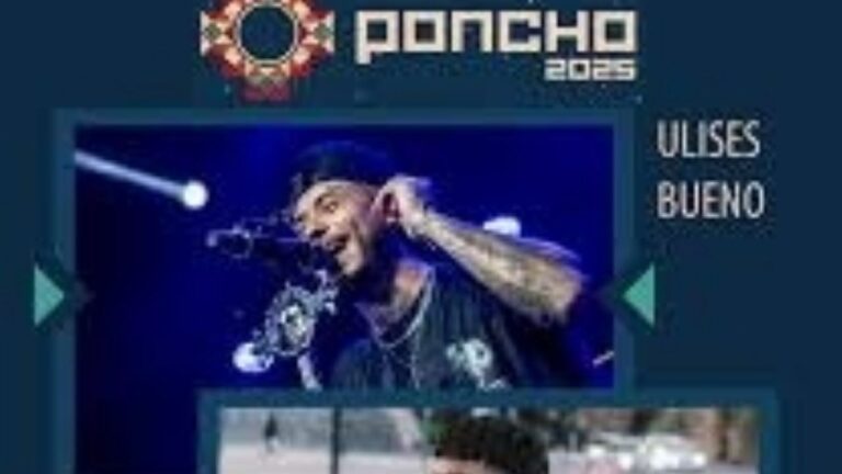 Entradas agotadas para el show de Ulises Bueno y Valentín Vargas en el Poncho