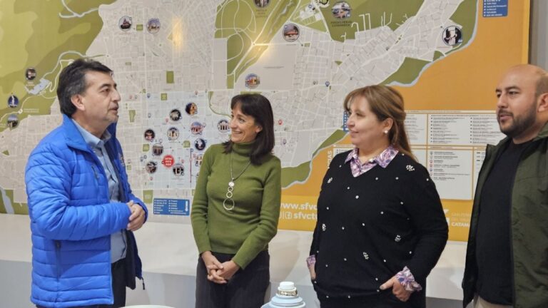 Funcionarios de la Capital mantuvieron una reunión con la delegación de Copiapó