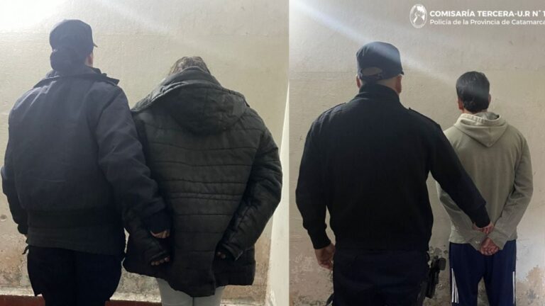 Aprehendieron a dos personas sindicadas de cometer un ilícito