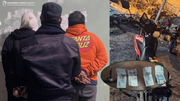 Persecución, detenidos y $50.000 recuperados tras un violento arrebato en la Capital