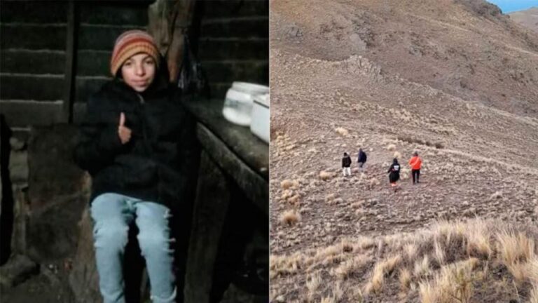 Catamarca: buscan a Marito, un nene de 11 años que desapareció en la montaña