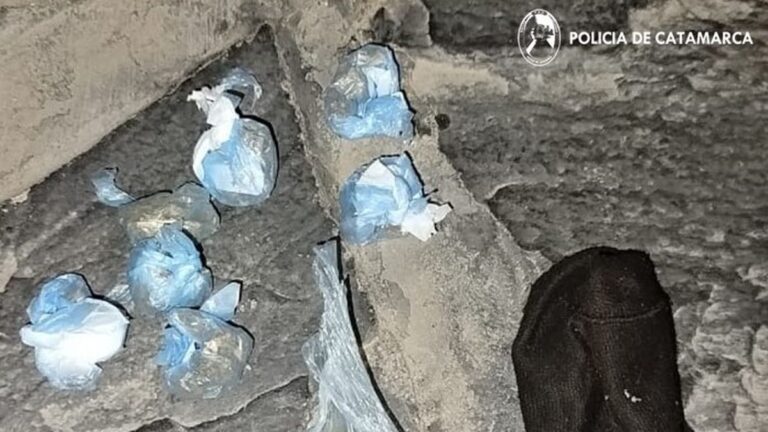 Policías secuestraron envoltorios de marihuana en la Capital
