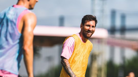 Lionel Messi reapareció en Inter Miami tras su lesión muscular