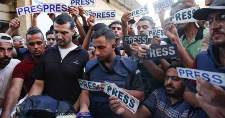 Todos los ojos sobre Gaza. Más de 200 organizaciones periodísticas piden acceso sin restricciones