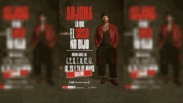 Locura por Ricardo Arjona en Buenos Aires: agotó 10 Movistar Arena