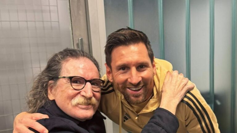 Charly García y Messi, un encuentro histórico