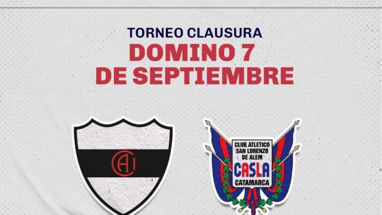 Independiente de la Capital y San Lorenzo de Alem se enfrentan en un partidazo