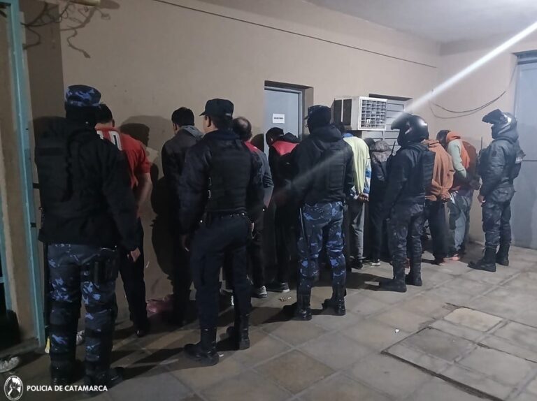 Sur de la capital: 8 arrestados en un operativo de prevención