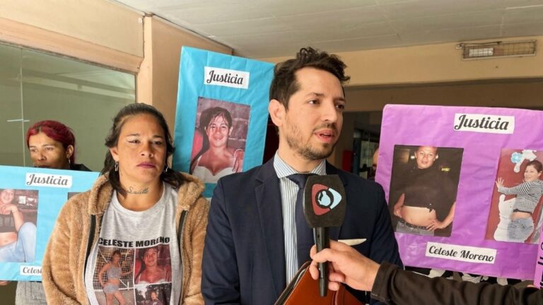 Familiares de Celeste Moreno cortaron la calle pidiendo justicia