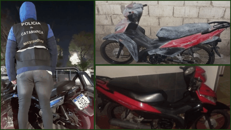 Allanamientos en Capital: recuperan dos motocicletas robadas