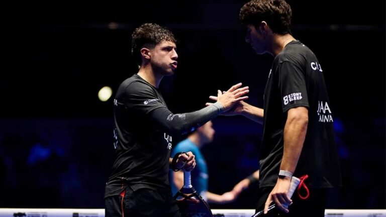 Pádel: Tapia – Coello avanzan en Paris