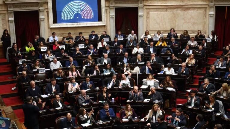 La oposición prepara sesión en Diputados para rechazar los vetos de Javier Milei