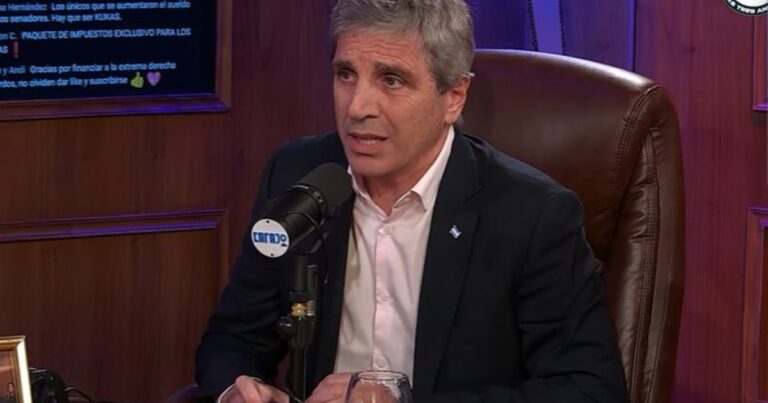 «Es una ridiculez»: Luis Caputo dijo que está en contra de votar cada dos años