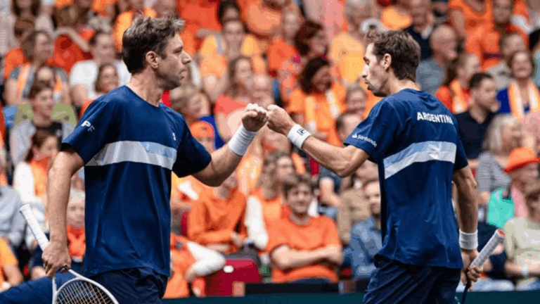 Argentina venció 3-0 a Países Bajos y se mete en las Finales de la Copa Davis