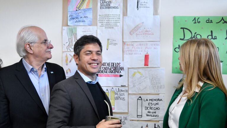 Axel Kicillof llamó a «llenar el Congreso de diputados que defiendan la educación pública»