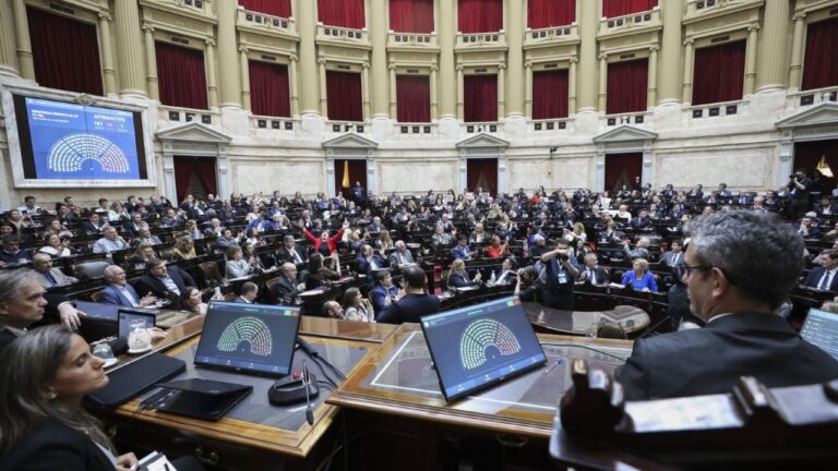 Diputados: los tres peronistas rechazaron los vetos de Milei y Monti apuntó a blindarlos