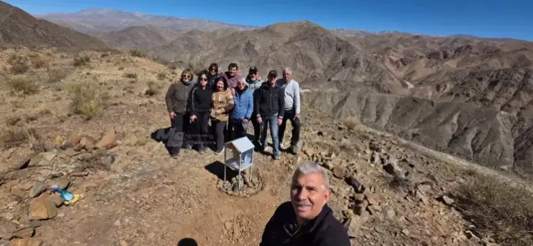 Turistas viajan 1.700 km para cumplir su promesa a la Virgen del Valle