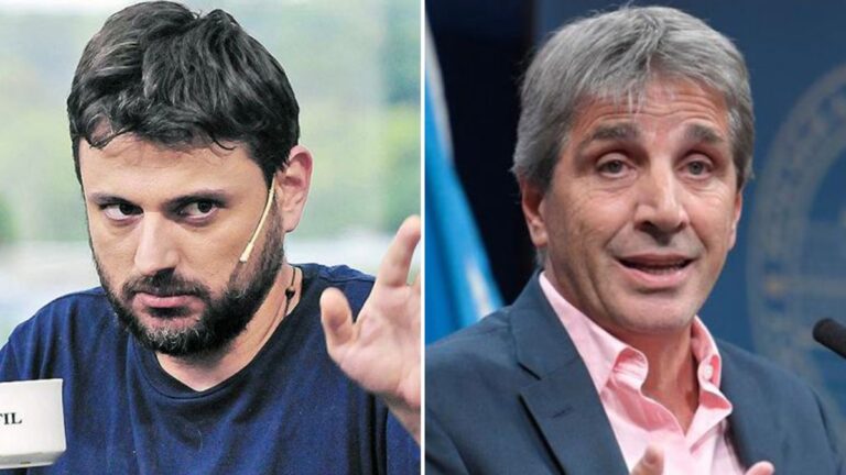 Juan Grabois insultó a Luis Caputo y el ministro de Economía le respondió: «Tenés razón»