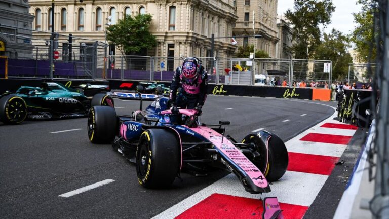 Clasificación accidentada en la F1