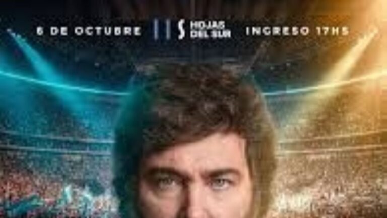 Milei presentará su nuevo libro La construcción del milagro en el Movistar Arena