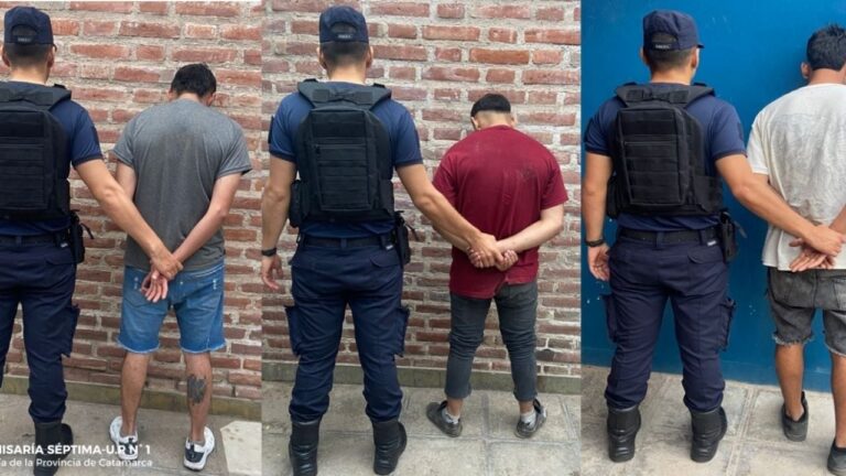 Arrestados por causar desorden en la vía pública