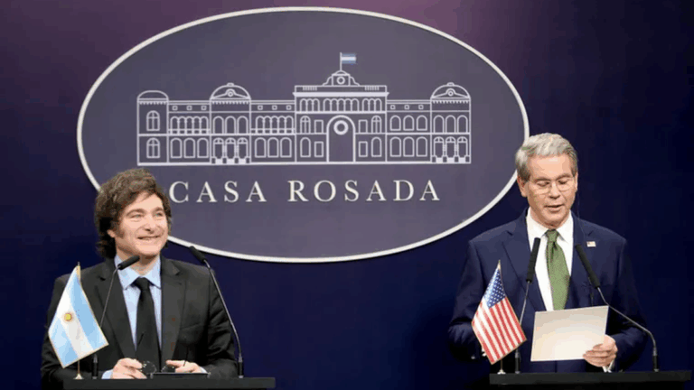 Javier Milei agradeció al gobierno de Trump «por el apoyo incondicional al pueblo argentino»